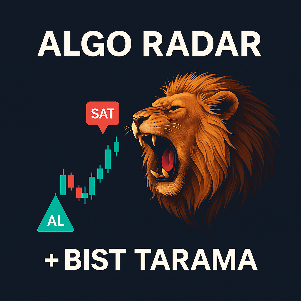 AlgoRadar – Otomatik BIST Sinyal Taraması AL/SAT İndikatörü (Dijital Lisans)